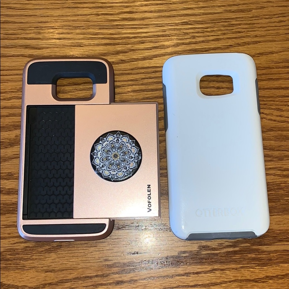 2 Galaxy S7 phone Case’s OtterBox Credit card case